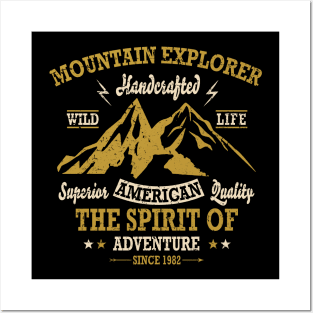 Mountain Explorer Posters and Art